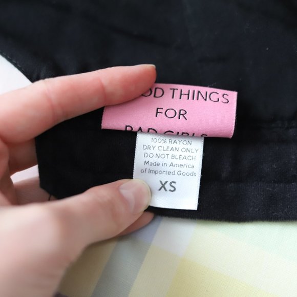 Black Vixen babydoll crop top - Picture 3 of 7